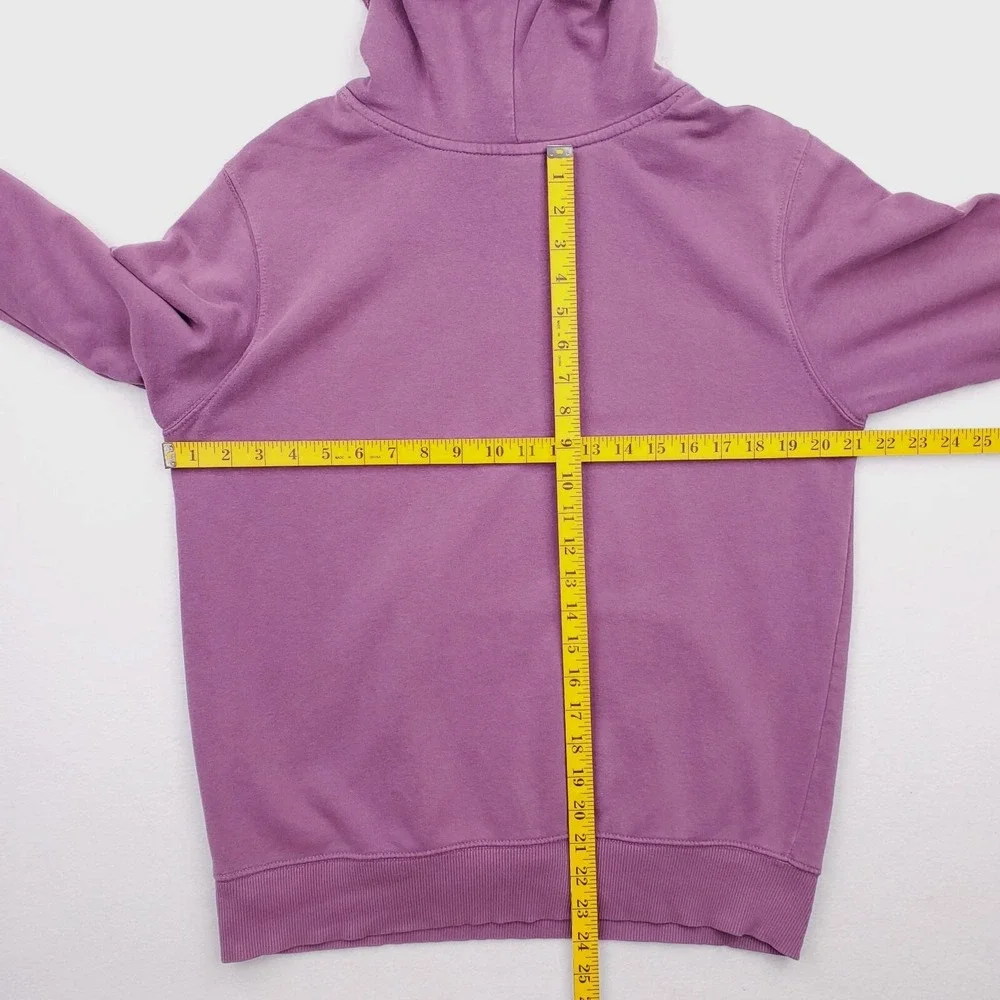 North Face Hoodie Mens Small Purple Pullover Sweatshirt Hoody Outdoor Preppy
